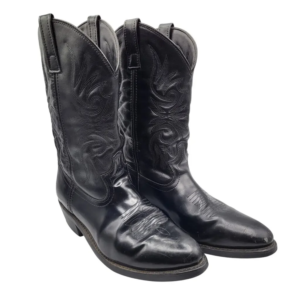 Laredo Dan Post Paris Mens R Toe Western Boots 4240 Size 10D